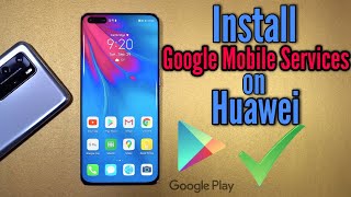 NEW Google Mobile Services Installation Method for Huawei amp Honor  No USB or PC [upl. by Arretnahs]