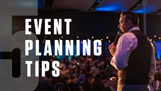 5 Event Management Tips for Beginners [upl. by Eneroc]