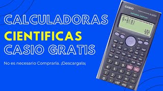 DESCARGAR CALCULADORA CIENTIFICA CASIO GRATIS [upl. by Barbarese]