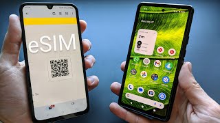 eSIM On Google Pixel 8A  8  How to Install amp Add Virtual SIM Card [upl. by Eittel]