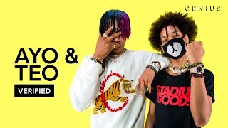 Ayo amp Teo quotBetter Off Alonequot Official Lyrics amp Meaning  Verified [upl. by Audrie]