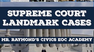 Landmark Supreme Court Cases 311 [upl. by Nylyrehc954]