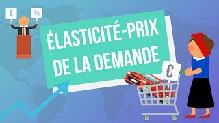 Lélasticitéprix de la demande [upl. by Newhall928]