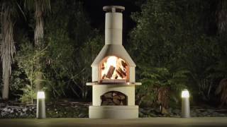 Buschbeck Masonry Barbecue Fireplaces Pizza Oven All In One [upl. by Barcus]