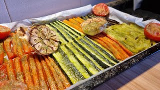 Verduras al Horno  ✅ parrillada de verduras [upl. by Barnabe]