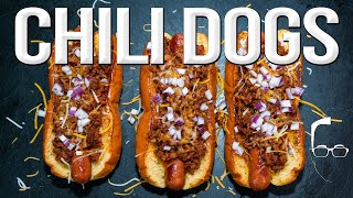 THE BEST CHILI DOG I’VE EVER MADE  SAM THE COOKING GUY 4K [upl. by Artina496]