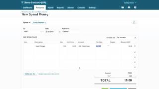 Cash Transaction in Xero [upl. by Notpmah]