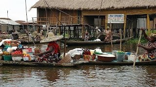 Ganvie The floating market of Benin [upl. by Skiba457]