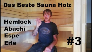 Sauna bauen Teil 3  Innenausbau [upl. by Trip]