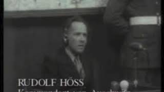 Nuremberg Trial Day 108 1946 Rudolf Hoess Testimony Complete [upl. by Stormie]