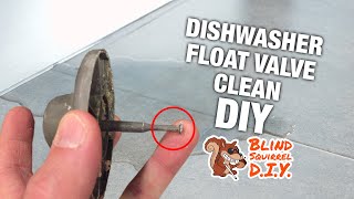 DIY Dishwasher Float Valve Clean [upl. by Artenek957]