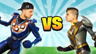 DAD Vs SON 1v1 Fortnite WINNER GETS PRIZE  Royalty Gaming [upl. by Ziegler531]