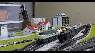 Märklin ZScale 8910 Toporama Operation [upl. by Drazze]