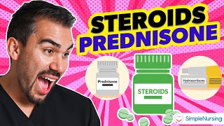 Pharmacology l Steroids  Prednisone  nursing RN PN MADE EASY [upl. by Peednam442]