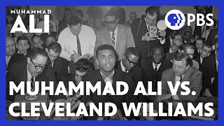 Muhammad Ali Fights Cleveland Williams  PBS [upl. by Dona]