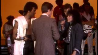 Dick Clark Interviews Champaign American Bandstand 1984 [upl. by Rea270]