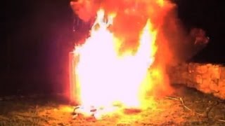 Washing Machine Explosion  Full video setup and aftermath [upl. by Maker]