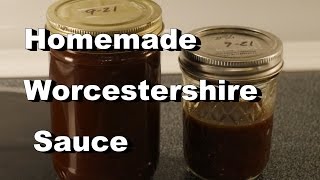 Homemade Worcestershire Sauce [upl. by Lindholm803]