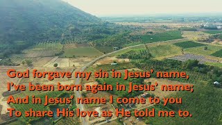 God Forgave My Sin Freely Freely with lyrics for congregations [upl. by Terencio]