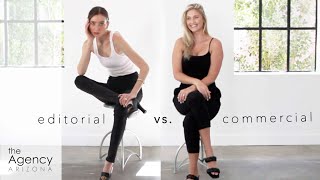 How To  Pose Like a Model  Editorial vs Commercial [upl. by Butcher270]