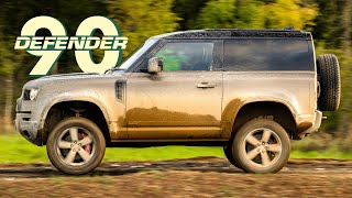 NEW Land Rover Defender 90 Road And OffRoad Review  Carfection 4K [upl. by Ecyla489]