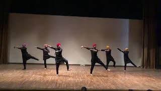 KHALSA COLLEGE FAREWELL BHANGRA PERFORMANCENew Punjabi Songs SGTB KHALSA Khalsa 3Pegg Farewell [upl. by Siloum]