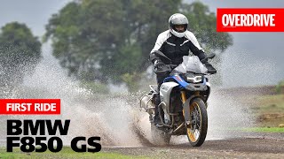 2019 BMW F 850 GS Adventure  First Ride Review  OVERDRIVE [upl. by Vareck751]