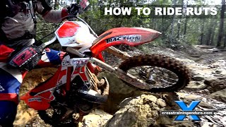 How to ride ruts on dirt bikes︱Cross Training Enduro [upl. by Jolene580]