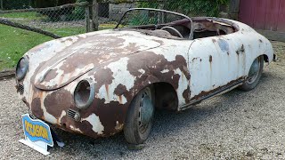 1955 Porsche 356 PreA Speedster Full Restoration  Classic Fabrications [upl. by Enajyram]