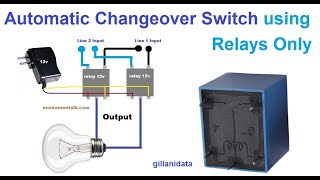 3 Phase Manual Change Over Switch Connection  Three Phase Manual Transfer Switch Wiring Diagram [upl. by Hellene812]