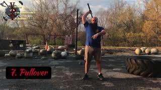 16 Sledgehammer Exercises that arent a Tire Swing [upl. by Willem]