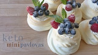 Keto Mini Pavlovas [upl. by Naamann]