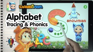 Make ABC Writing amp Phonics Fun with Dave and Ava Captioned [upl. by Rokach]