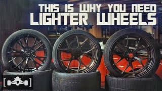 Unsprung Weight and Acceleration  Why You Should Buy Lighter Wheels [upl. by Goldwin298]