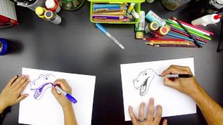 How To Draw TRex [upl. by Dasi]