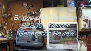 Briggs and Stratton P2200 Generator Review [upl. by Animaj]