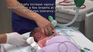 Paediatric Anaesthetics Chapter 1  Inhalational induction neonate [upl. by Kinson]