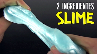 SLIME CON SOLO 2 INGREDIENTES [upl. by Nnylacissej]