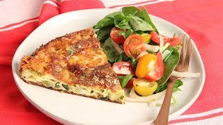 Oven Zucchini Frittata Recipe  Episode 1256 [upl. by Aidin]