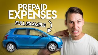 How Prepaid Expenses Work  Adjusting Entries [upl. by Ibby]