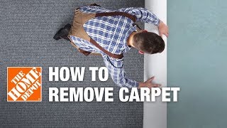 How to Remove Carpet  DIY Carpet Removal [upl. by Tobias]