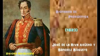 José de la Riva Agüero y Sánchez Boquete  Biografía  Efemérides Vida y Obra  Historia del Perú [upl. by Bausch]