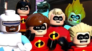 LEGO The Incredibles amp Incredibles 2  All Cutscenes Movie [upl. by Alberik]