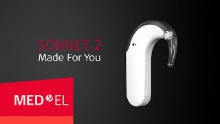 SONNET 2 Cochlear Implant Audio Processor  MEDEL [upl. by Alexine302]