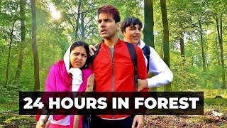 LIVING IN FOREST FOR 24 HOURS  Rimorav Vlogs [upl. by Coben]