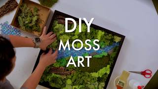 KeppelLandFolks DIY Moss Art [upl. by Chuck]