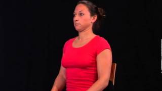 Exercise for Neck Pain Cervical Retraction amp Extension in sitting [upl. by Nolie]