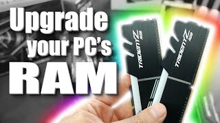 A Beginners Guide Upgrading Your PCs RAM [upl. by Anitnatsnoc691]