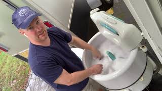 Antique Maytag Wringer Washer in Action [upl. by Aubert49]