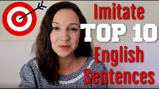 How to Pronounce TOP 10 English Sentences [upl. by Otrebogir]